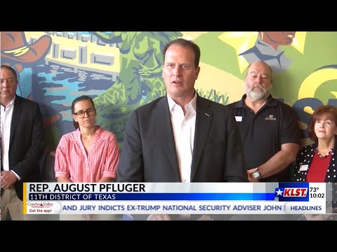 Congressman Pfluger Holds Press Conference with Community Leaders  on Government Shutdown