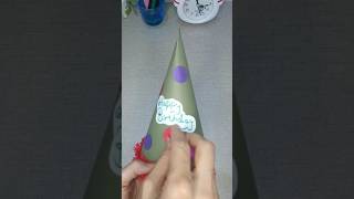Diy Happy Birthday Cap With Paper Craft
