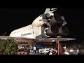Endeavour towed over 405 freeway by a toyota tundra