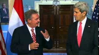 Secretary Kerry Delivers Remarks With Luxembourg Foreign Minister Asselborn