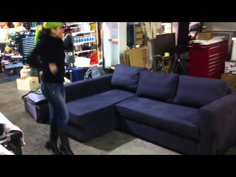 Sofas  Sale on Used Ikea Manstad Sofa Couch Bed For Sale Los Angeles