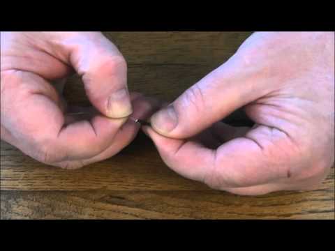 ULTRA-FAST extremely easy and secure! Tie a fish hook to your...