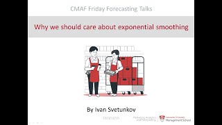 CMAF FFT: Why you should care about exponential smoothing