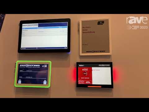 ISE 2023: easescreen Shows Resource Management System and Digital Signage Solution
