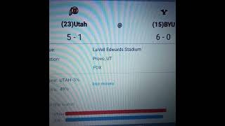 Byu Vs Utah College Football 10-18-25 Prediction