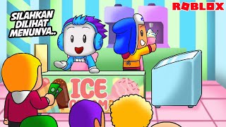 Baby Del & Mocil Membuat Dan Menjual Es Krim Imut Di Roblox