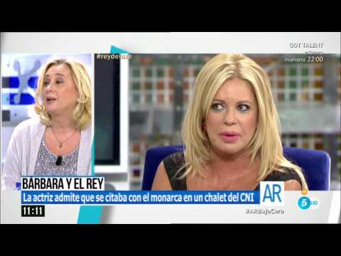 Tertulia sobre Barbara Rey, SM Juan Carlos y el piso del CESID (ahora CNI)