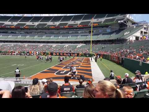 Joe Mixon Rookie Running Back Bengal Touchdown Joe Mixon Rookie Running Back Bengal Touchdown
