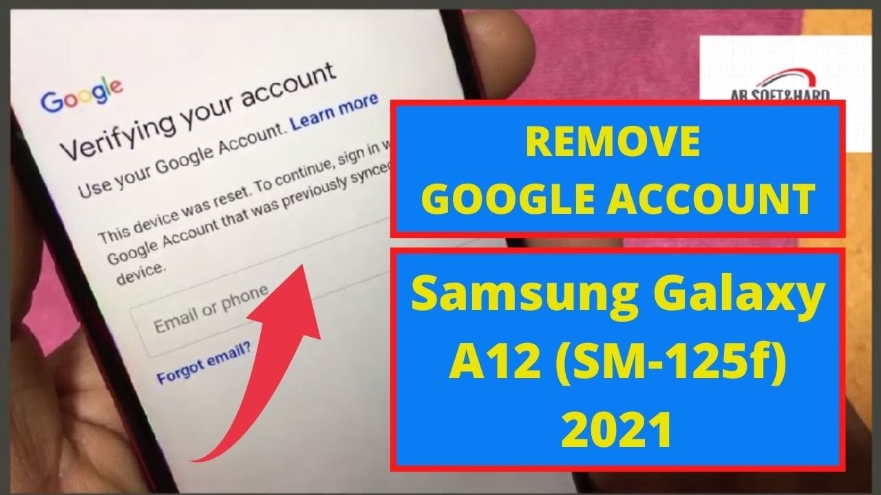Frp bypass Samsung Galaxy A12 (SM-A125F) remove google Frp bypass Samsung Galaxy A12 (SM-A125F) remove google