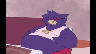 Furas Eats A Big Burrito Fat Furry Animation