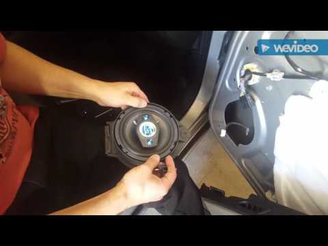 6.5 -6.75 Scoche Door Speakers Install in a 2008 IMPALA