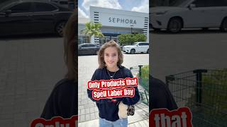 Sephora Challenge Only Products That Spell Labor Day