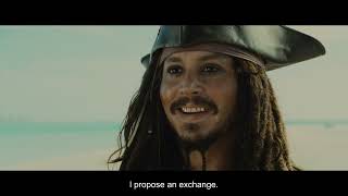 Exchange Jack Sparrow For Will Turner - Pirates Of The Caribbean Scene 4K