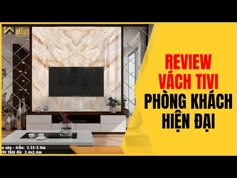 Review Các Mẫu Vách Tivi Phòng Khách Hiện Đại Cho Ngôi Nhà Sang Trọng