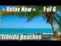 Relaxation ≈  Waves - KEY WEST / FLORIDA BEACHES, Best PT.1 - Ocean Sounds Sleep Beach video Beautiful sunset relax