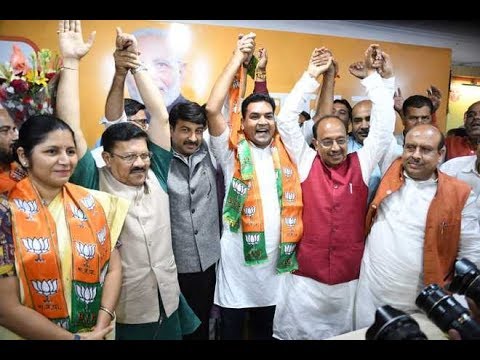 Delhi AAP leaders Kapil Mishra and Richa Pandey join BJP