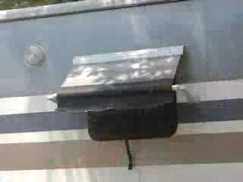 Demonstration on how to extend the life of your RV awnings. Maintenance and 