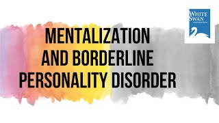 Mentalization and BPD | MBT with Prof Bateman and Dr Ashlesha Bagadia