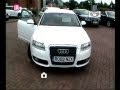 Stafford Audi video stock list-White Audi A6 2.0 TDIe SE