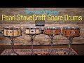 Review - Pearl StaveCraft Snare Drums...Does Exotic Wood = Exotic Sound?