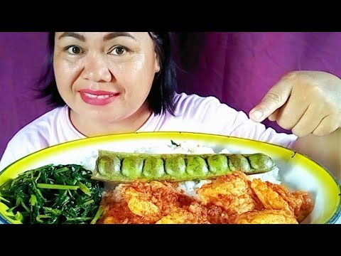 Makan telur balado, tahu balado, pete, tumis kangkung pedas.