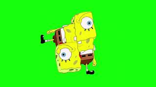 Spongebob Squarepants Green Screen4K No Music Part - 1