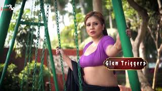 Hot Back Design Blouse Curvy Figure Hot Cleavage