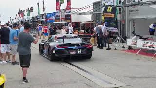 Bmw M8 Gtlm Drive By Awesome Sound Imsa Road America
