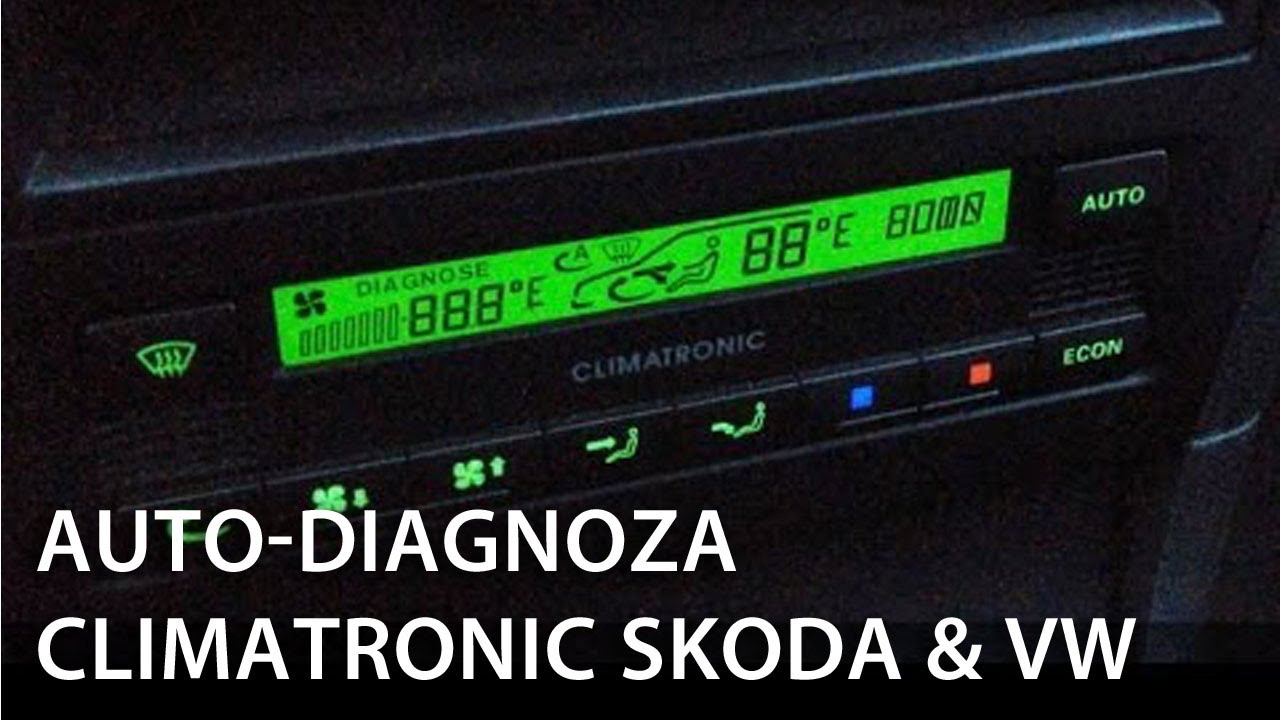 Kalibracja i autodiagnoza Climatronic (Škoda Octavia