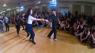 West Coast Swing | Conor McClure + Lisa Picard | 3rd Place Allstar J&J Allskate - Summer Hummer 2019