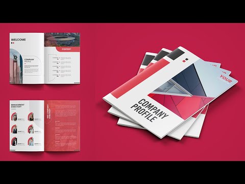 COMPANY PROFILE DESIGN TEMPLATE - FREE TEMPLATE - SPEED ART