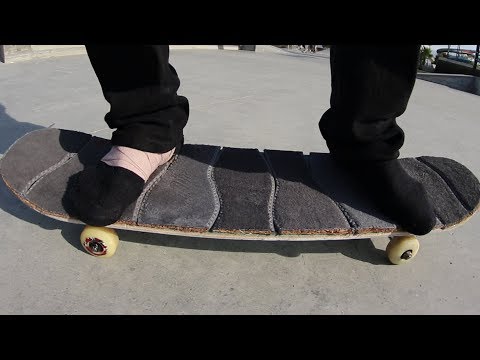 SHOE INSOLES GRIP TAPE! | YOU MAKE IT WE SKATE IT EP 165