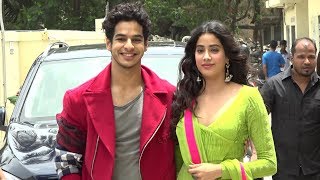 Jhanvi Kapoor And Ishaan Khattar GRAND Entry At DHADAK Movie Trailer Launch