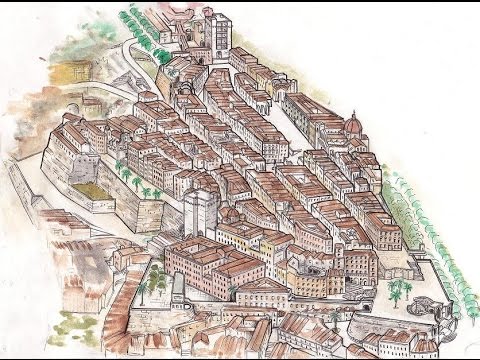 Le strade del quartiere storico di Castello a Cagliari (parte 1^) - YouTube