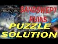 Pillars of Eternity 2: Deadfire - Sandswept Ruins puzzle solution