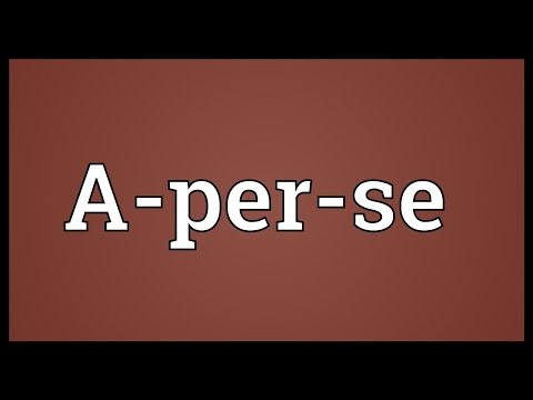 Header of A-per-se