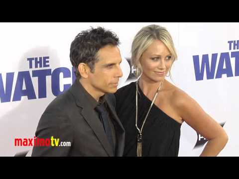 Ben Stiller and Christine Taylor