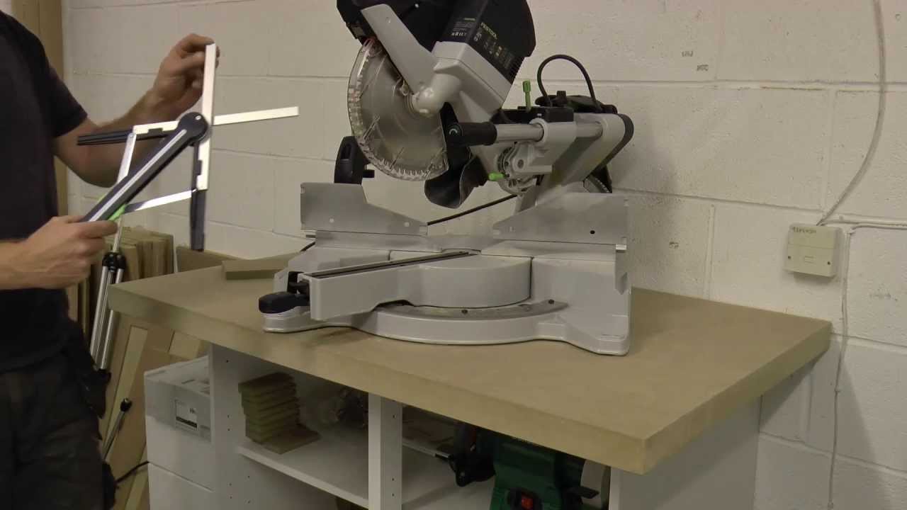 Festool Kapex KS 120 EB mitre saw demonstration overview the best saw