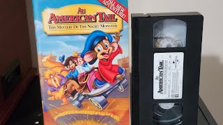 Opening To An American Tale The Mystery Of The Night Monster 2000 Vhs.