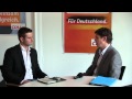 Bundestagswahl 2013: Interview mit Dr. Ole Schröder (CDU) zur Finanzpolitik