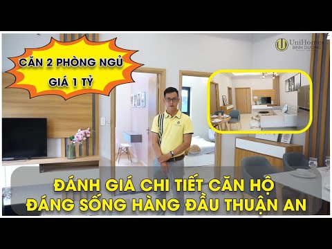 TECCO HOME - ĐÁNH GIÁ CHI TIẾT CĂN HỘ ĐÁNG SỐNG HÀNG ĐẦU THUẬN AN GIÁ 1 TỶ 2 PHÒNG NGỦ