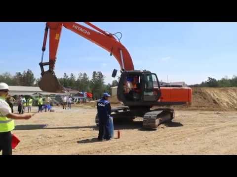 Конкурс экскаваторщиков видео Конкурс экскаваторщиков видео