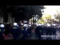 Grecia: Estalla violencia en protesta contra medidas de austeridad