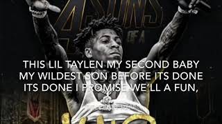 NBA YOUNGBOY - 4 Sons Of A King (Lyrics) #4kt