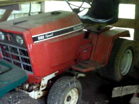 Cub cadet and wheelhorse tractors My Wheelhorse 312 8 And My Cub Cadet 582 Special Both Freebies Needed Some Work On The Two Enjoy