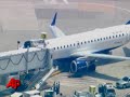 flight attendant jumps