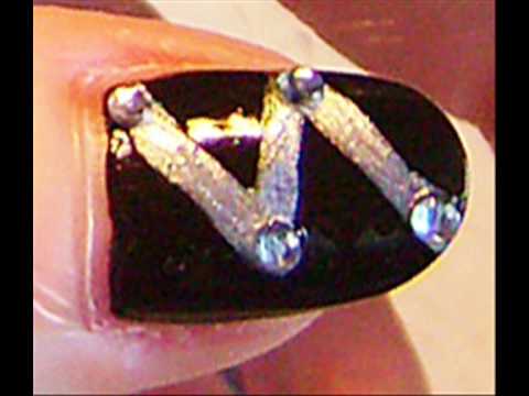 Lady GaGa Poker Face Nail Tutorial