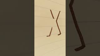 How To Write Shadow Letter X 3D Letter X