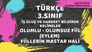 3.Sinif -Olumlu Ve Olumsuz Fi̇i̇l Mastar Hali̇ Fi̇i̇l