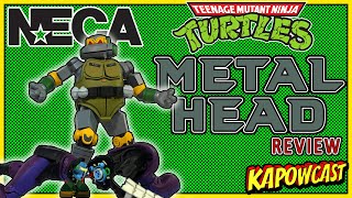 NECA TEENAGE MUTANT NINJA TURTLES METAL HEAD REVIEW